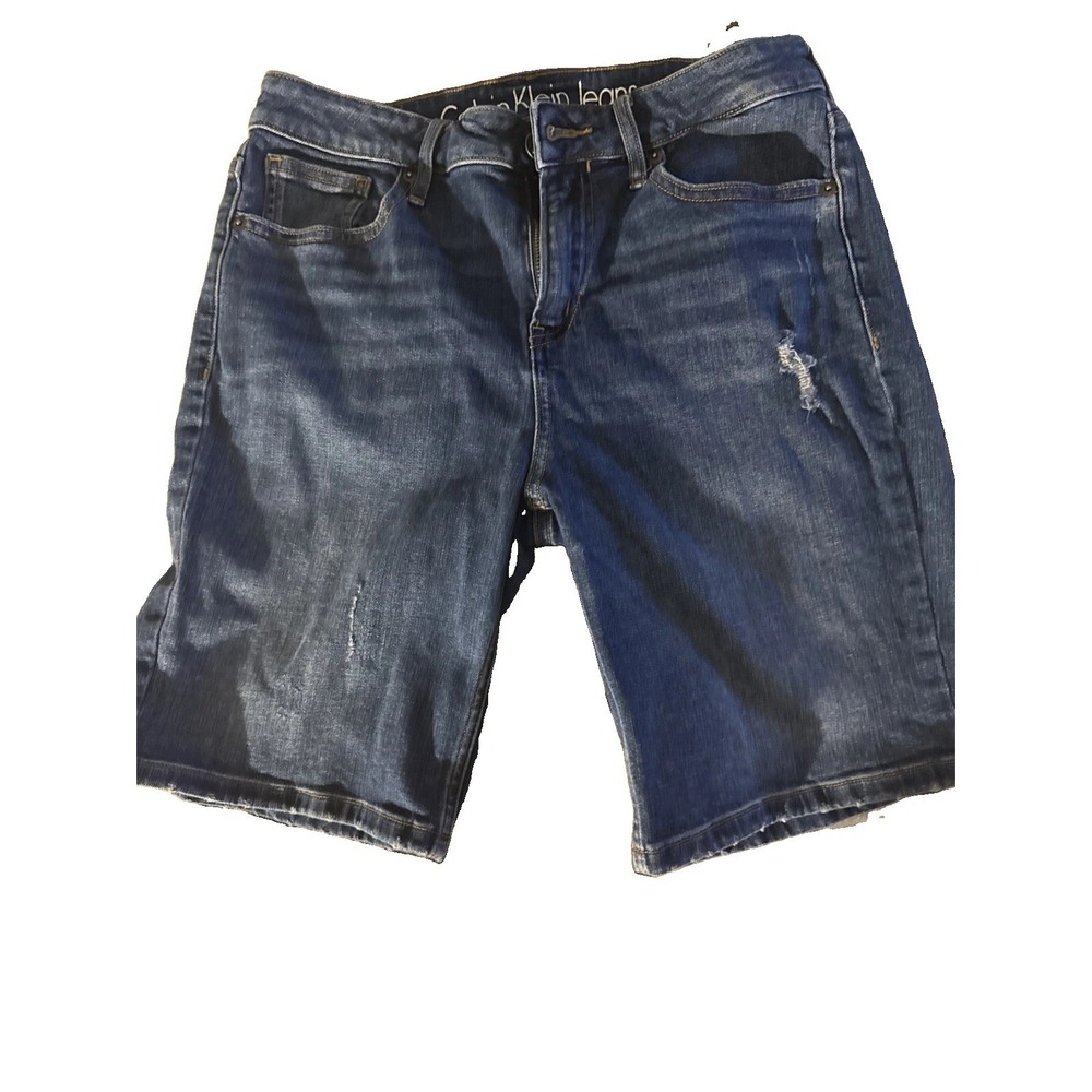 Calvin Klein City Shorts Denim distressed size 29